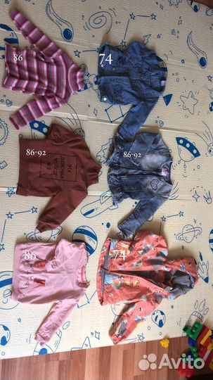 Вещи на девочку 74-98