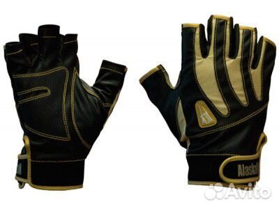 Перчатки спиннингиста alaskan беспалые
