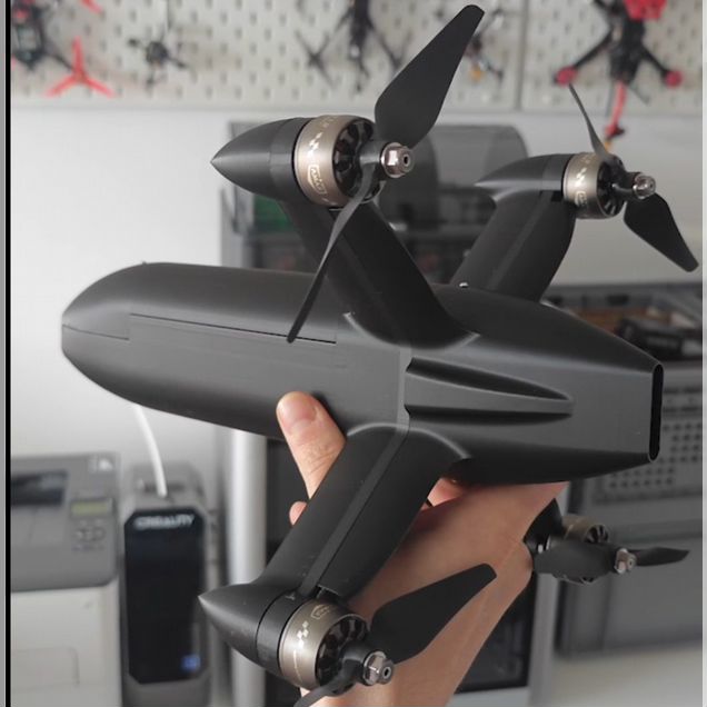 STL Файлы 3Д печать FPV скоростной квадрокоптер