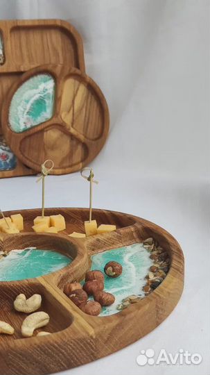 Менажница из дуба