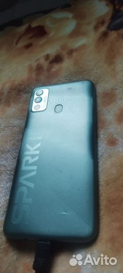 Телефон techno spark 7 64gb