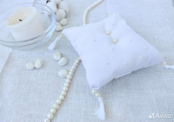 Подушечка для колец новая