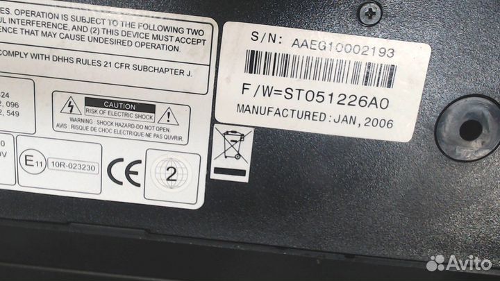 Дисплей мультимедиа Hyundai Santa Fe, 2006