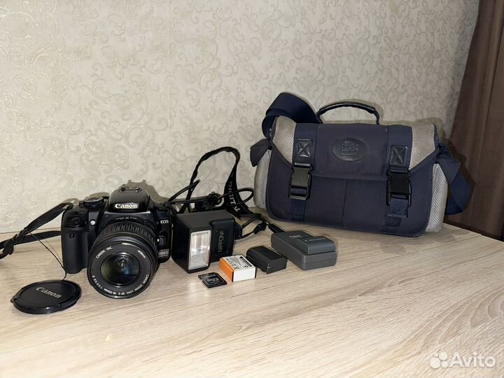 Цифровой фотоаппарат Canon EOS 400D KIT black