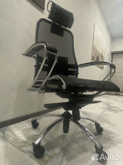 Кресло офисное Метта Samurai S-3.04 черный