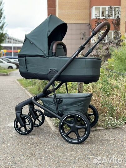 Коляска с рождения премиум Easywalker Jimmey green