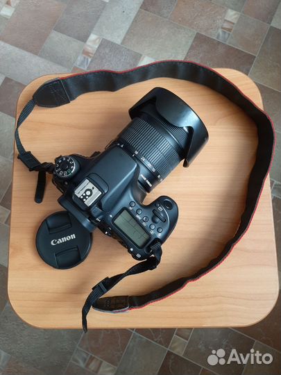 Фотоаппарат canon eos 70d c объективом efs18-135mm