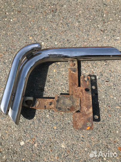 Хром задний на Land Cruiser Prado