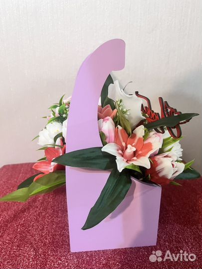 Букет из мыла