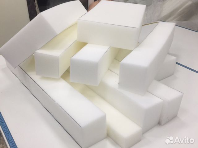 Куски поролона / резка поролона