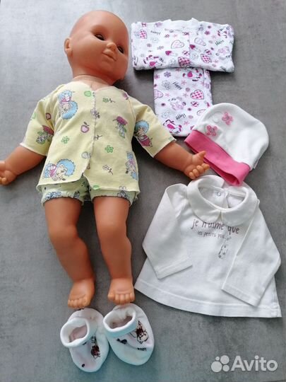 Кукла пупс ГДР. Б/У 55см