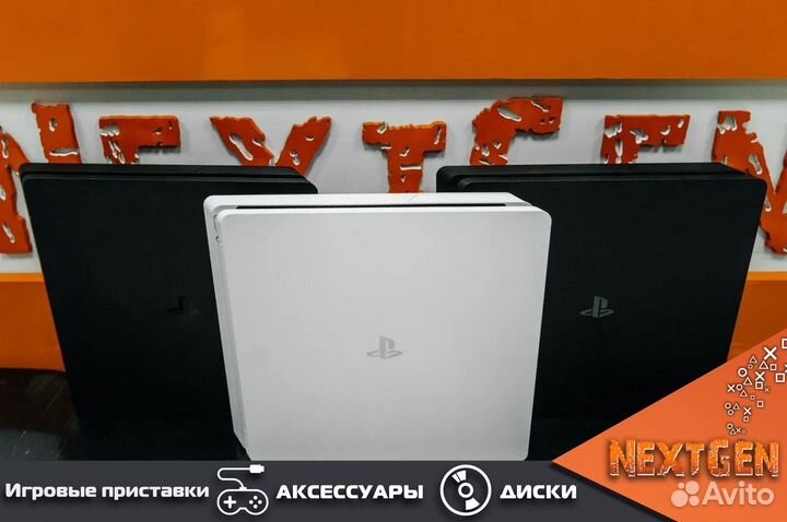 Playstation 4 Slim 500GB + гарантия 6 месяцев