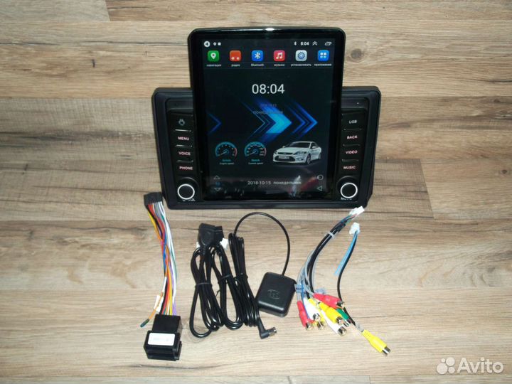 Магнитола УАЗ Патриот Android Tesla