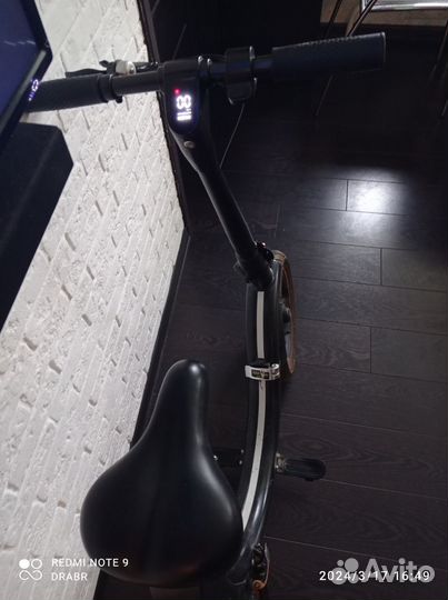 Электросамокат с сиденьем бу