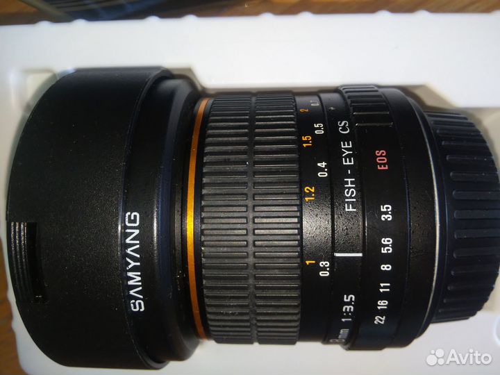 Объектив Samyang Fisheye 8mm F3.5