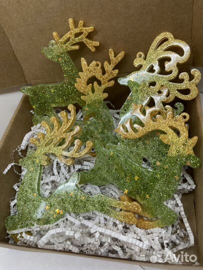 Новогодние игрушки ручной работы