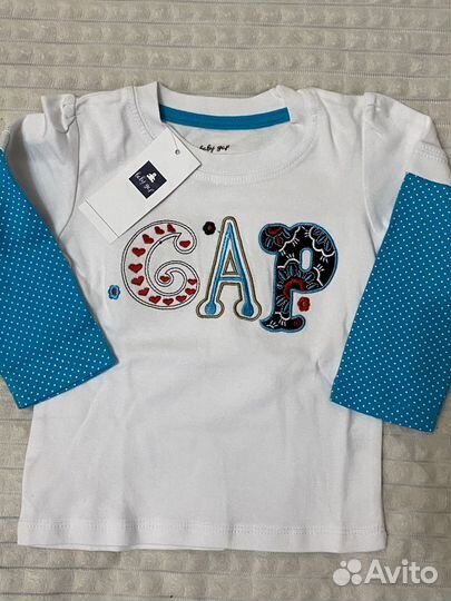 Лонгсливы и пижама на девочку 2 года