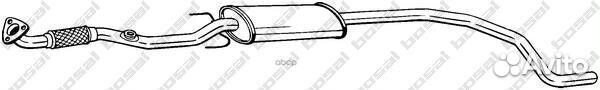 Opel Corsa D IV 06-14 293-305 Bosal