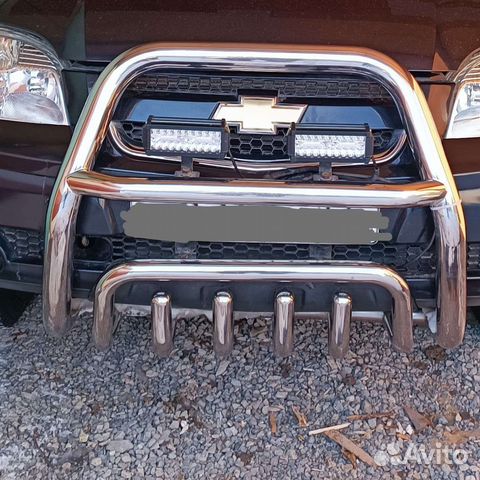 Кенгурятник на chevrolet ниву