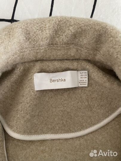 Утепленная рубашка женская bershka