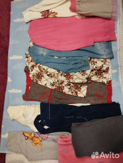 Вещи пакетом на девочку 104