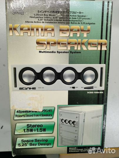 Колонки для компьютера в отсек 5.25