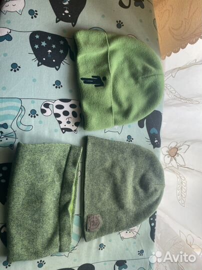 Шапки и снуд на мальчика хорошем состоянии