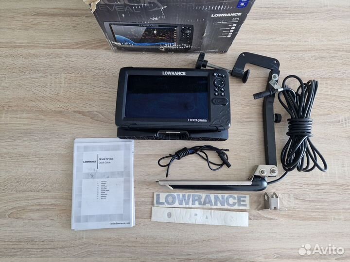 Эхолот lowrance hook reveal 9 tripleshot