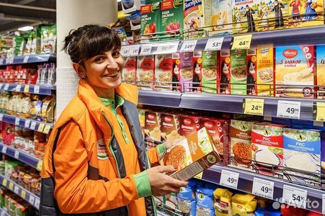 Продавец-кассир в магазин (без опыта)