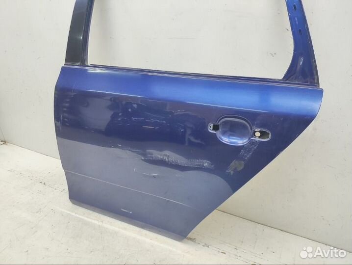 Дверь задняя левая Skoda Fabia MK2 2007-2014
