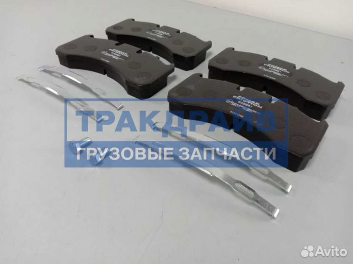 Колодки дискового тормоза 29177 Meritor Elsa 211x100x30 мм