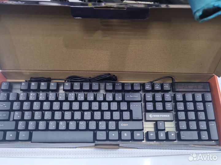 Игровая клавиатура с подсветкой Тмн01