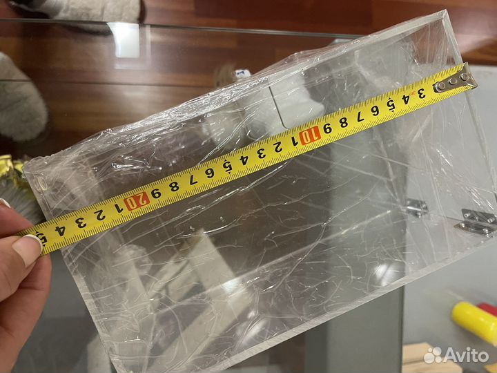 Акриловый кейс пустой