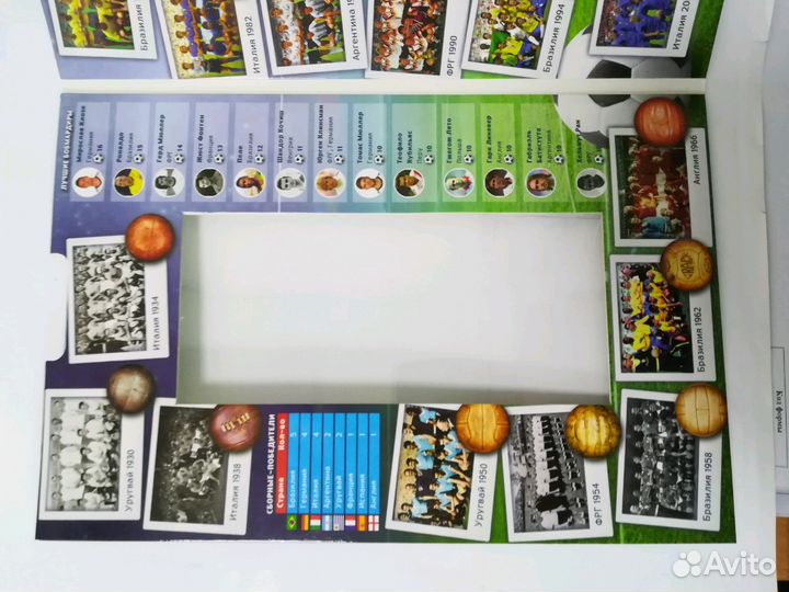 Альбом для монет и банкноты Футбол fifa 2018