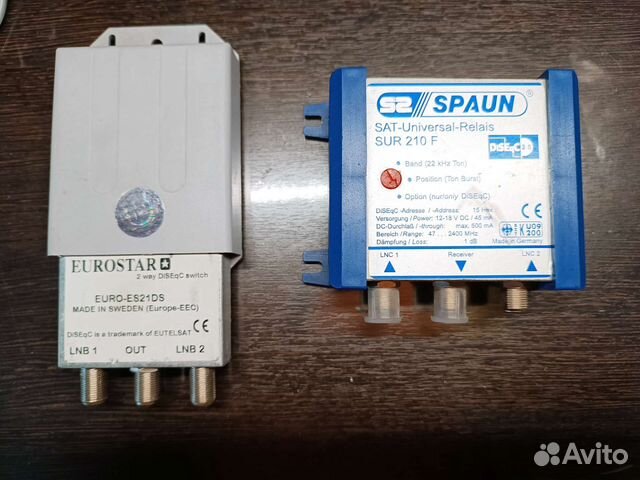Переключатель Diseqc фирмы Spaun