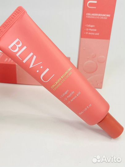 Антивозрастной крем для век Bliv:u Collagen firm