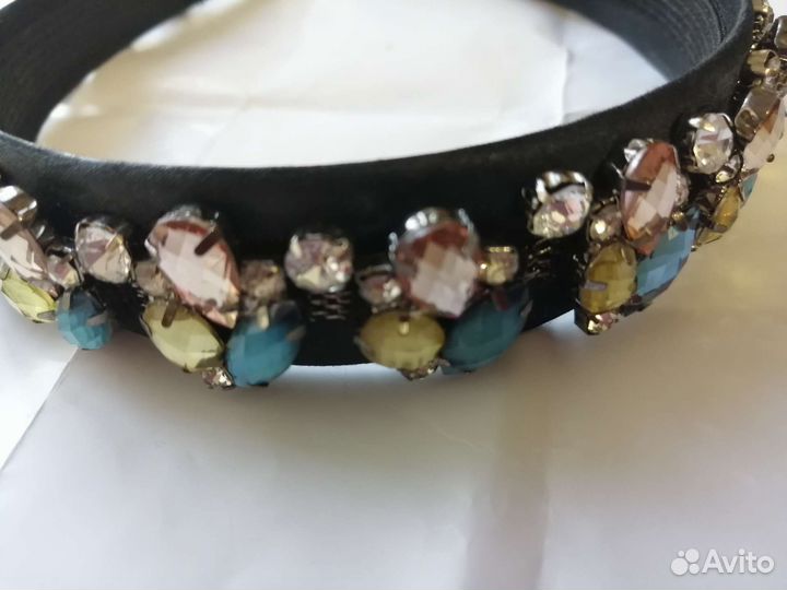 Ободок для волос ручной работы