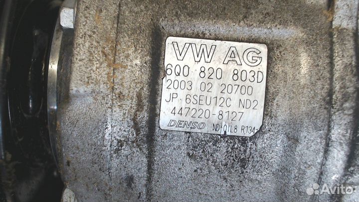 Компрессор кондиционера Skoda Fabia, 2002