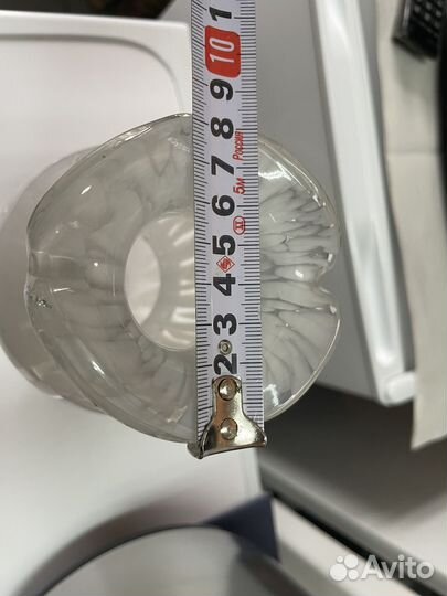 Ваза цветное стекло СССР