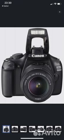 Фотоаппарат canon eos 1100d ef-s 18-55 III kit