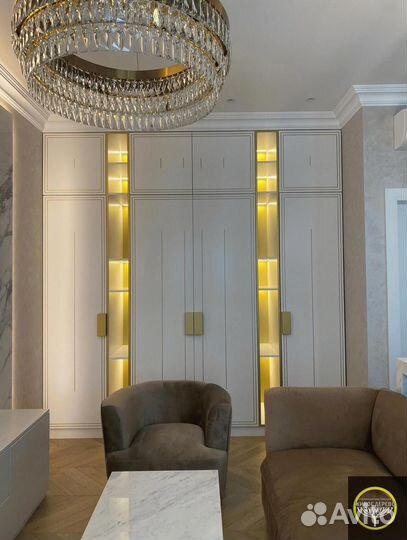 Шкаф-купе на заказ из дуба