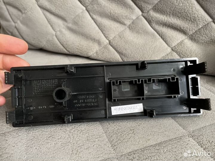 Заглушка для магнитолы kia rio 3