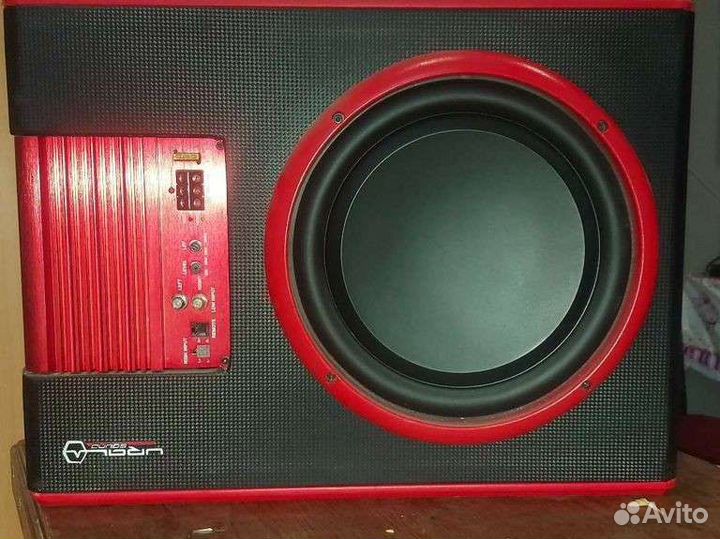 Сабвуфер ural red Hurricane slim