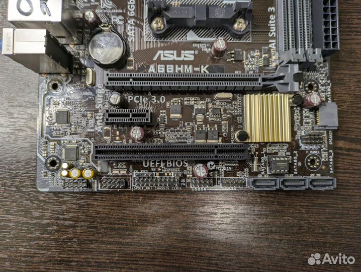 Материнская плата microatx SFM2+ asus A68HM-K