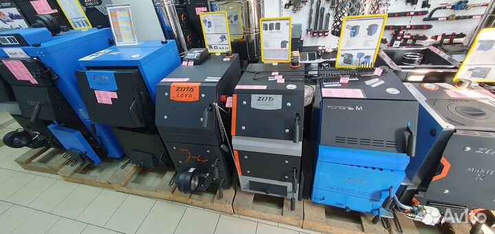 Твердотопливный котел zota