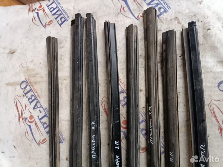 Молдинг стекла двери ваз (LADA) Priora I (2007—201