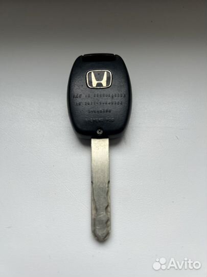 Ключ зажигания Honda оригинал