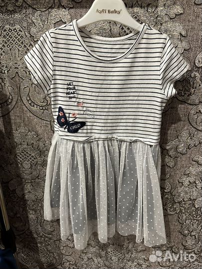 Детские вещи пакетом для девочек 86 92