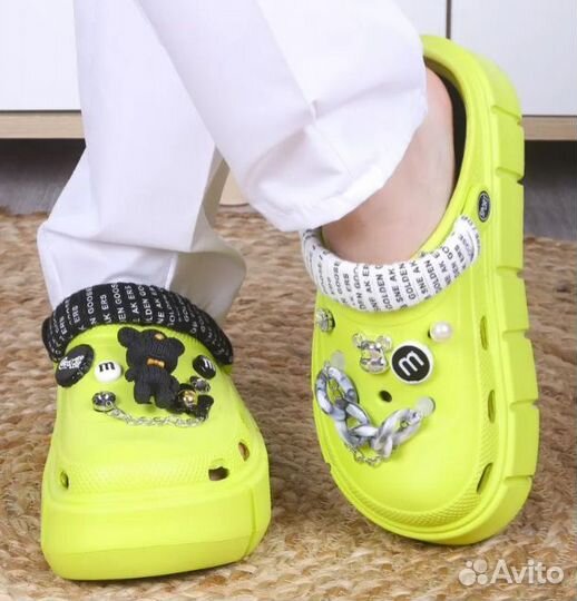 Сабо на высокой платформе