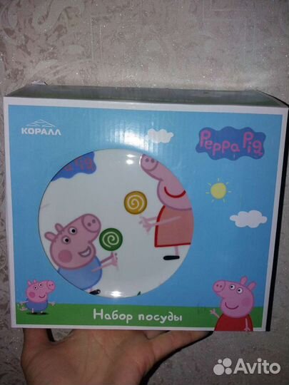 Набор посуды Свинка пеппа